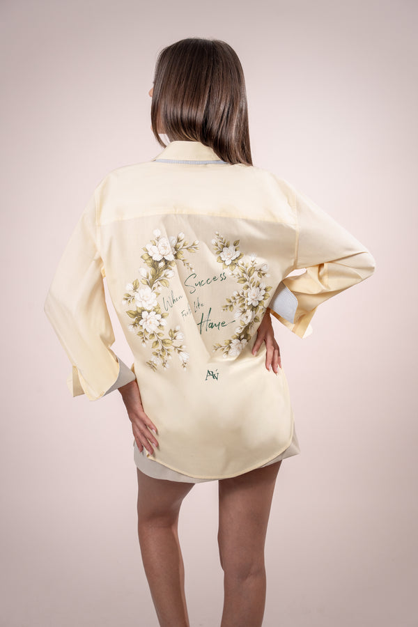 The Arrival Gardenia Shirt