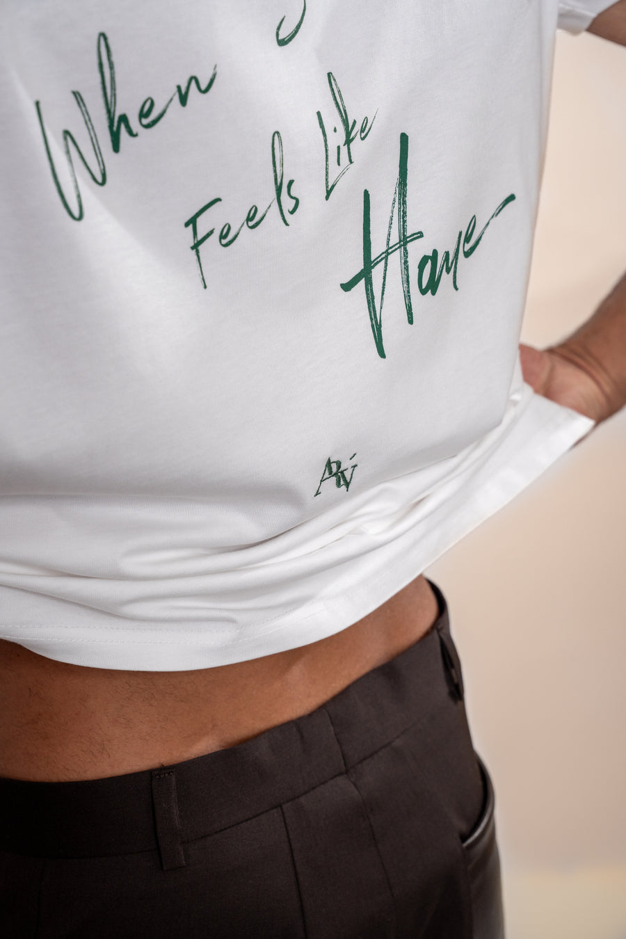 The "When Success Feels Like Home" T-shirt