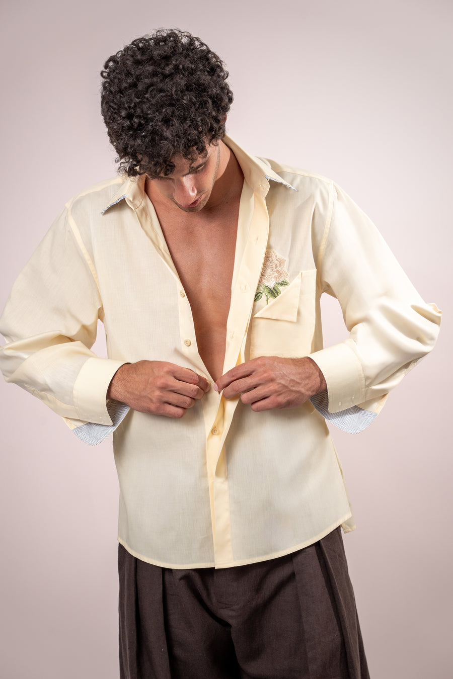 The Arrival Gardenia Shirt