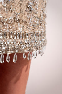 The Crystal Tweed Skirt