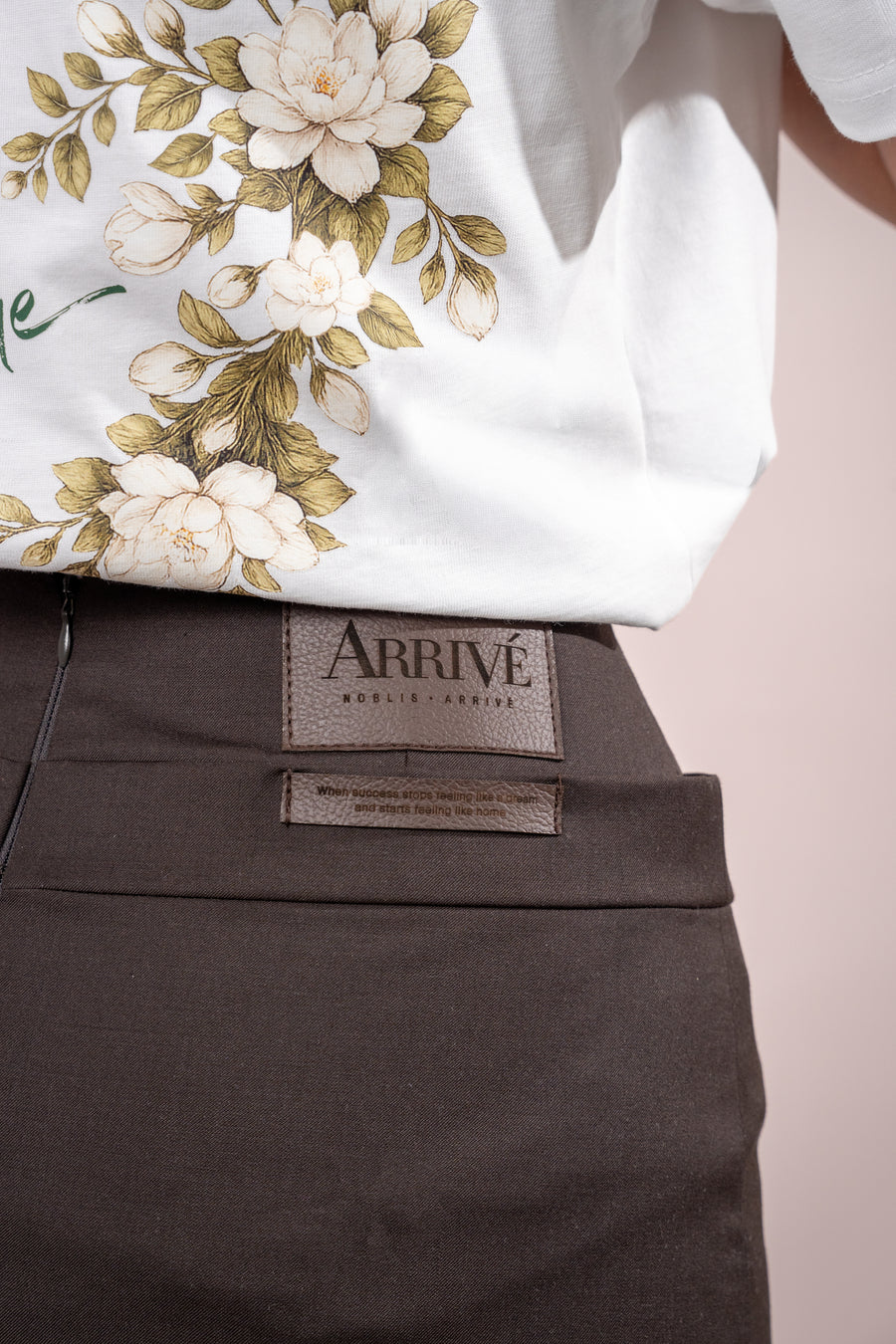 The ARRIVÉ Double-Waist Skirt