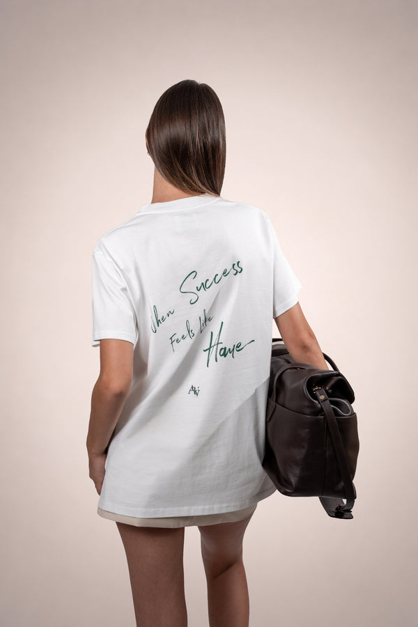 The "When Success Feels Like Home" T-shirt