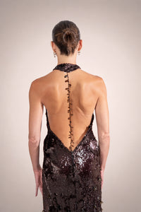 Sequence Brown Dress