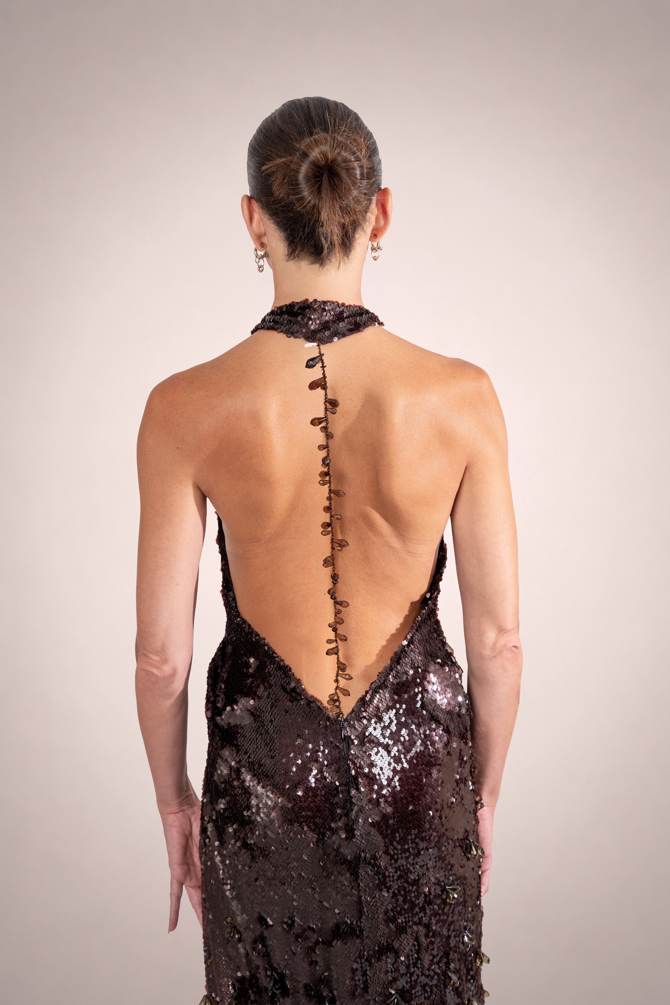 Sequence Brown Dress