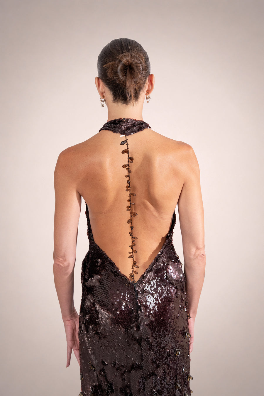 Sequence Brown Dress