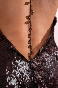 Sequence Brown Dress