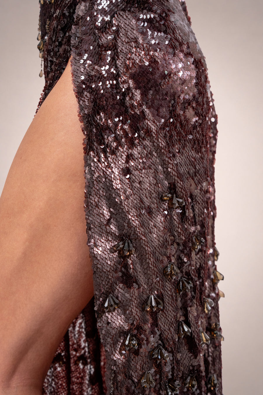 Sequence Brown Dress